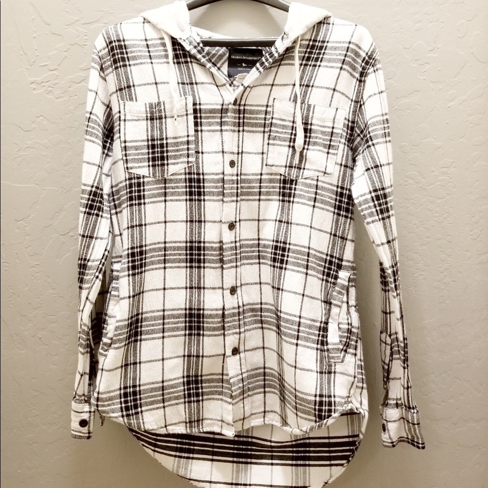 Modern Amusement plaid flannel